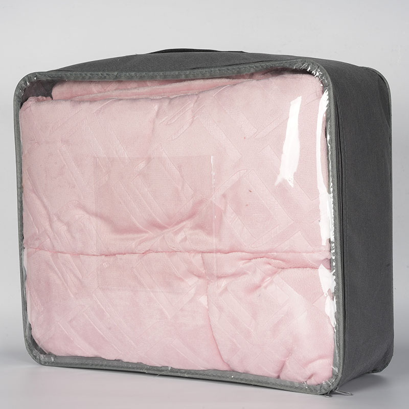 Duvet cuilteáilte Jacquard flannel